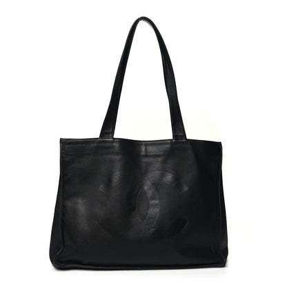 Chanel Calfskin CC Tote Black 1 of 20