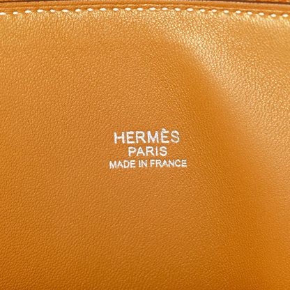 Hermes Taurillon Clemence Bolide 35 Moutarde 5 of 9