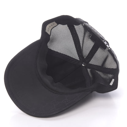 Gucci Nylon Monogram Baseball Hat M Black 5 of 7