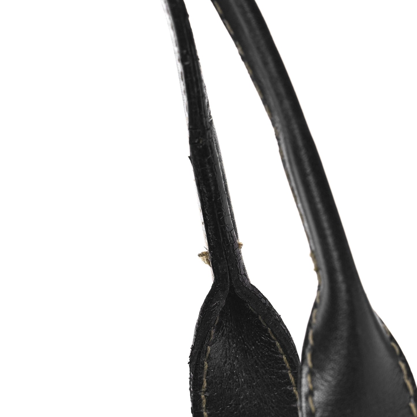 Calfskin Coated Canvas Pequin Tote Tobacco