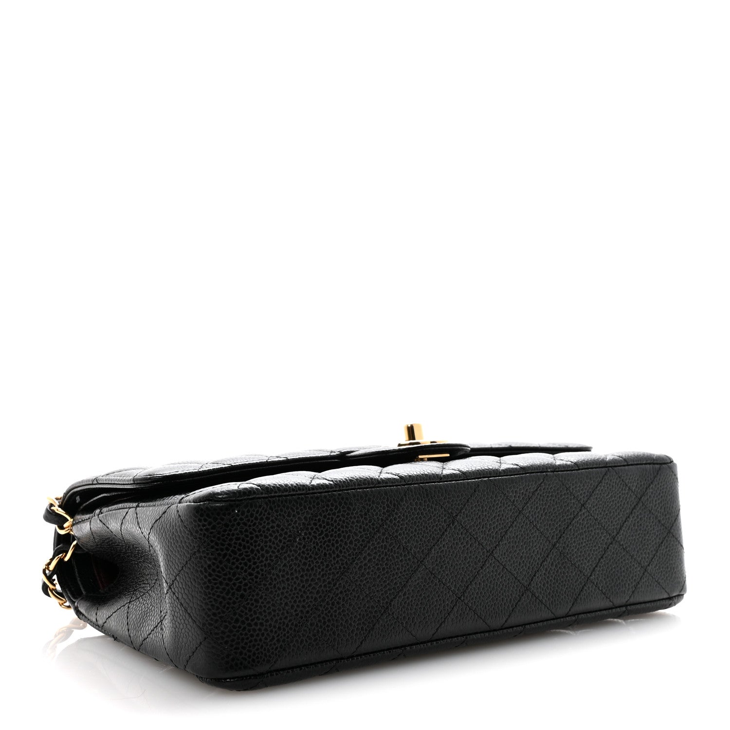 Chanel Caviar Quilted Medium Double Flap Black 4 of 13