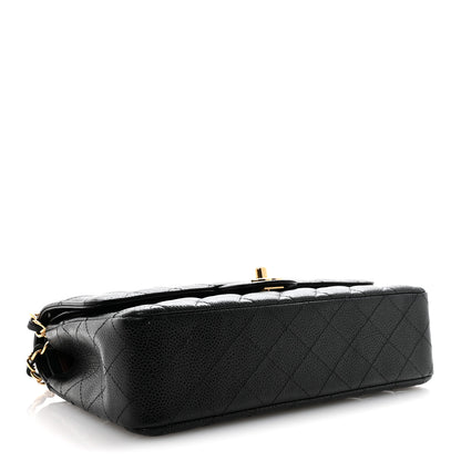 Chanel Caviar Quilted Medium Double Flap Black 4 of 13