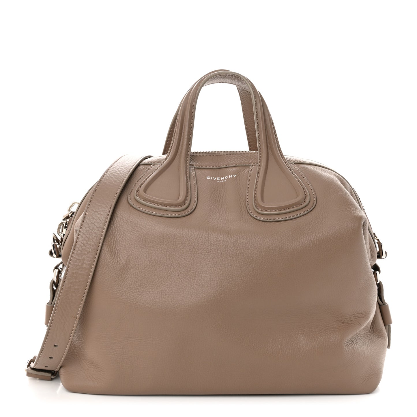 Grained Calfskin Medium Nightingale Brown
