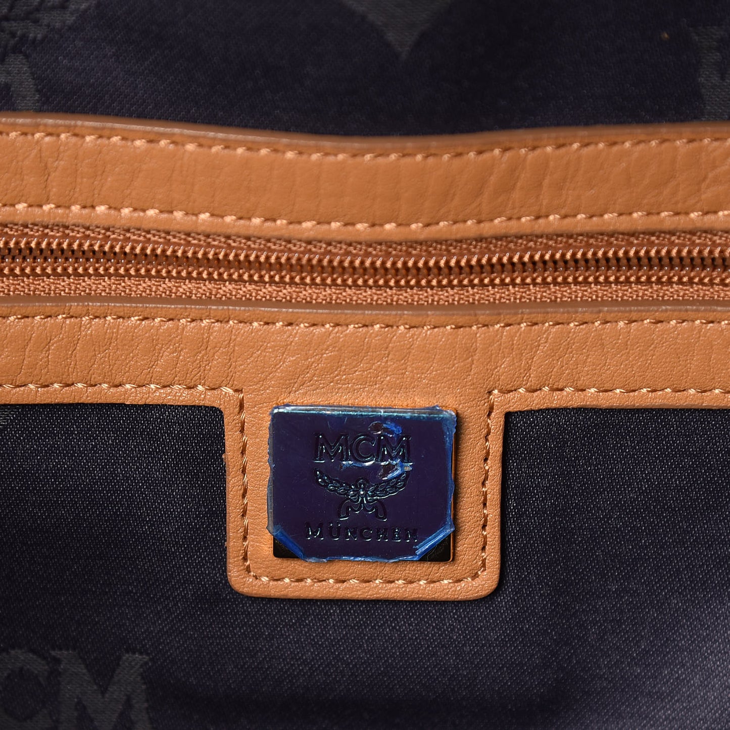 Visetos Studded Medium Stark M Backpack Cognac
