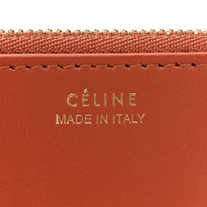 Celine Smooth Calfskin Felt Zebra Printed Oversized Twisted Cabas Chalk Brick 8 of 14