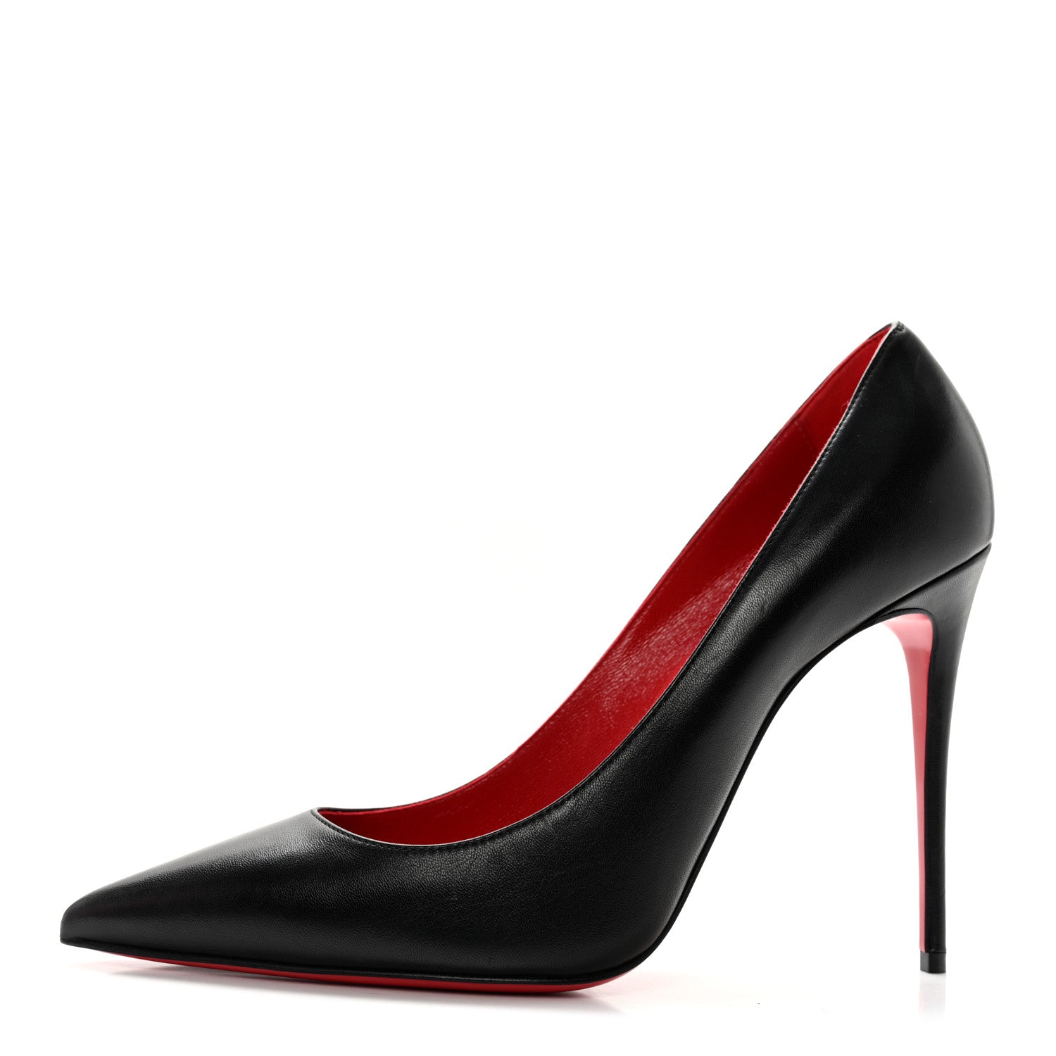 Christian Louboutin Shiny Nappa Decoltish 100 Pumps 40 Black 1 of 12