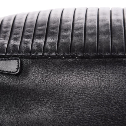 Miu Miu Lambskin Plisse Hobo Black 10 of 13