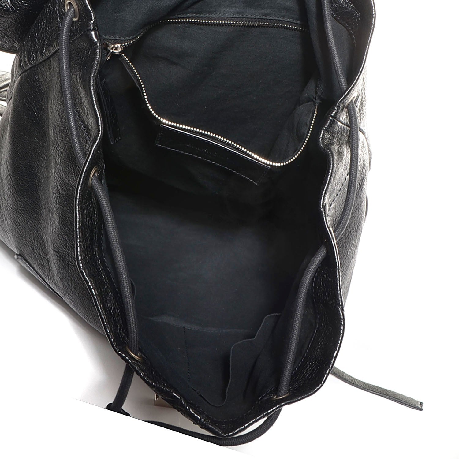 Balenciaga Agneau Classic Hardware S Traveler Backpack Black 5 of 10