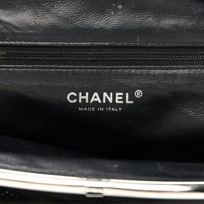 Chanel Lambskin Perforated Timeless Clutch Black 12 of 16