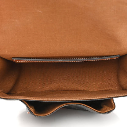 Celine Triomphe Canvas Medium Folco Bag Tan 5 of 10
