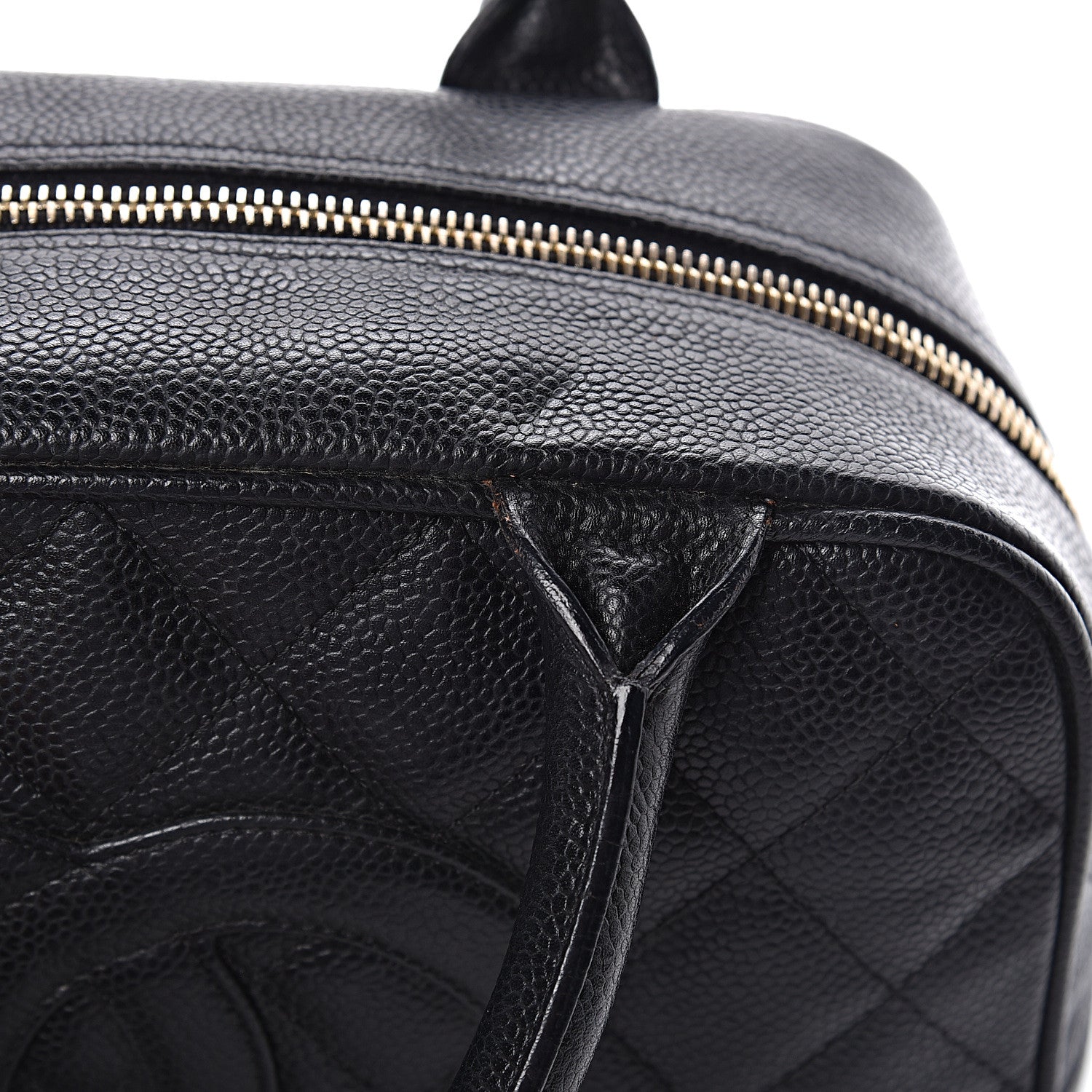 Chanel Caviar Quilted Small Bowler Black 9 of 16
