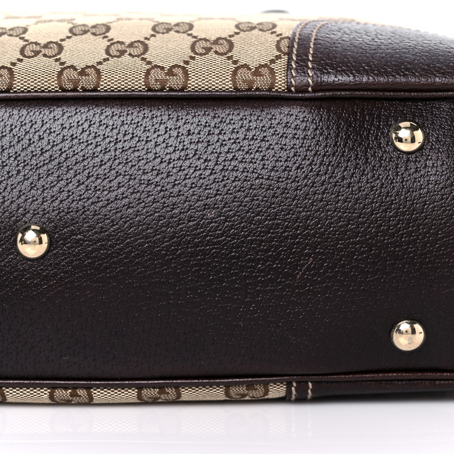 Monogram Medium Princy Tote Dark Brown