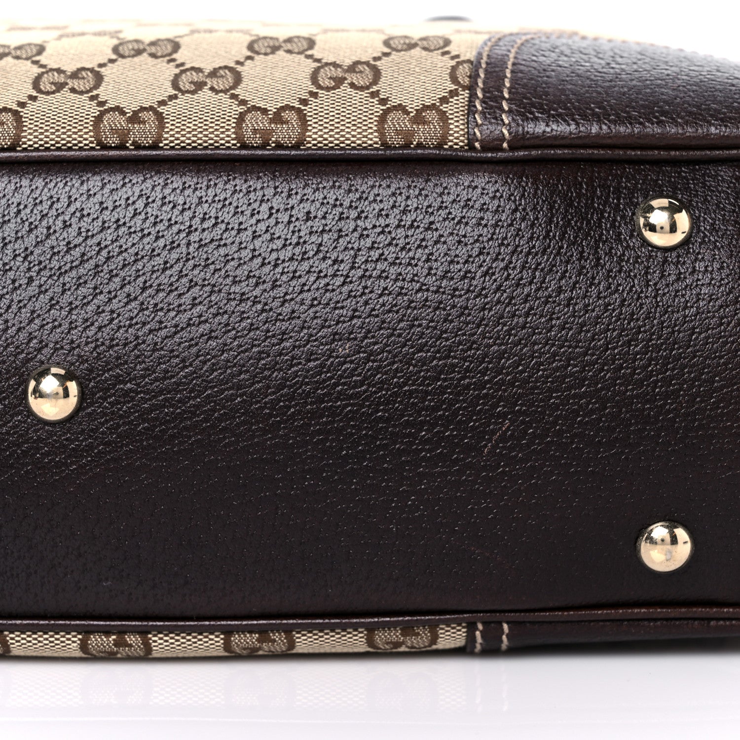 Gucci Monogram Medium Princy Tote Dark Brown 14 of 14
