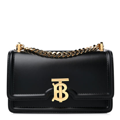 Burberry Calfskin Mini TB Bag Black 1 of 9