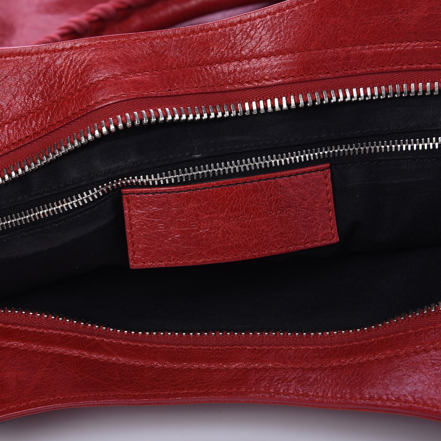 Agneau Giant 21 Silver Hardware RTT Rouge Vif
