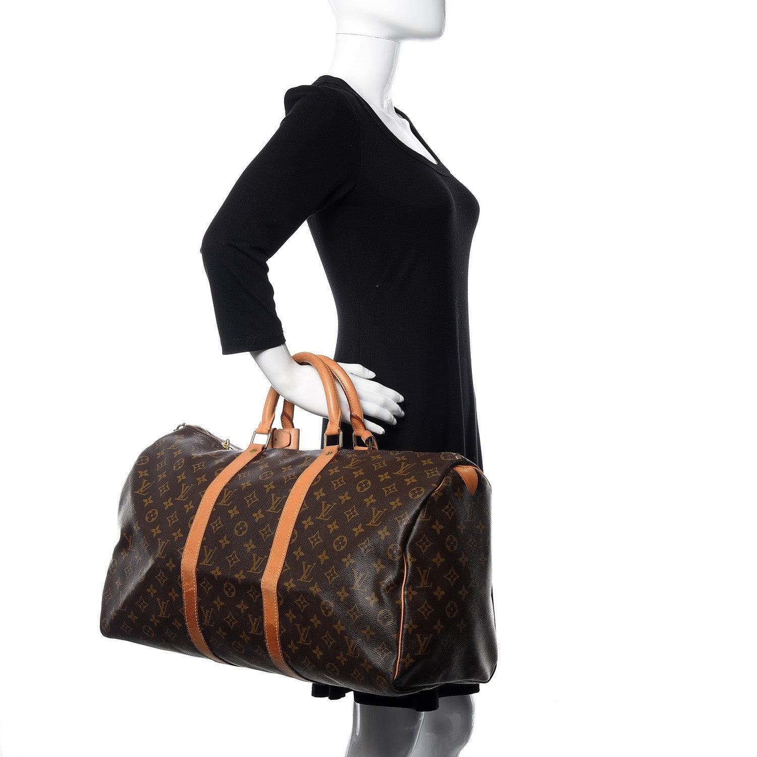 Louis Vuitton Monogram Keepall 50 2 of 14