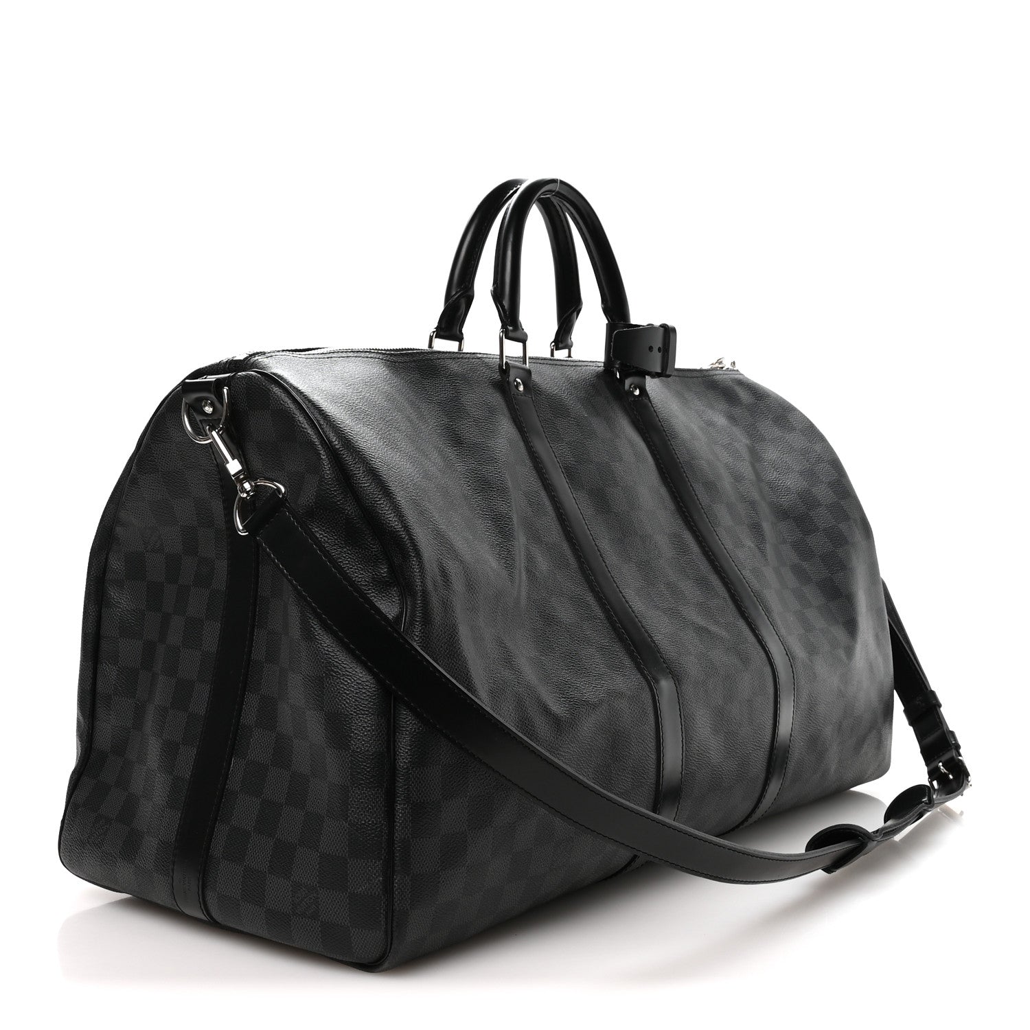 Louis Vuitton Damier Graphite Keepall Bandouliere 55 2 of 10