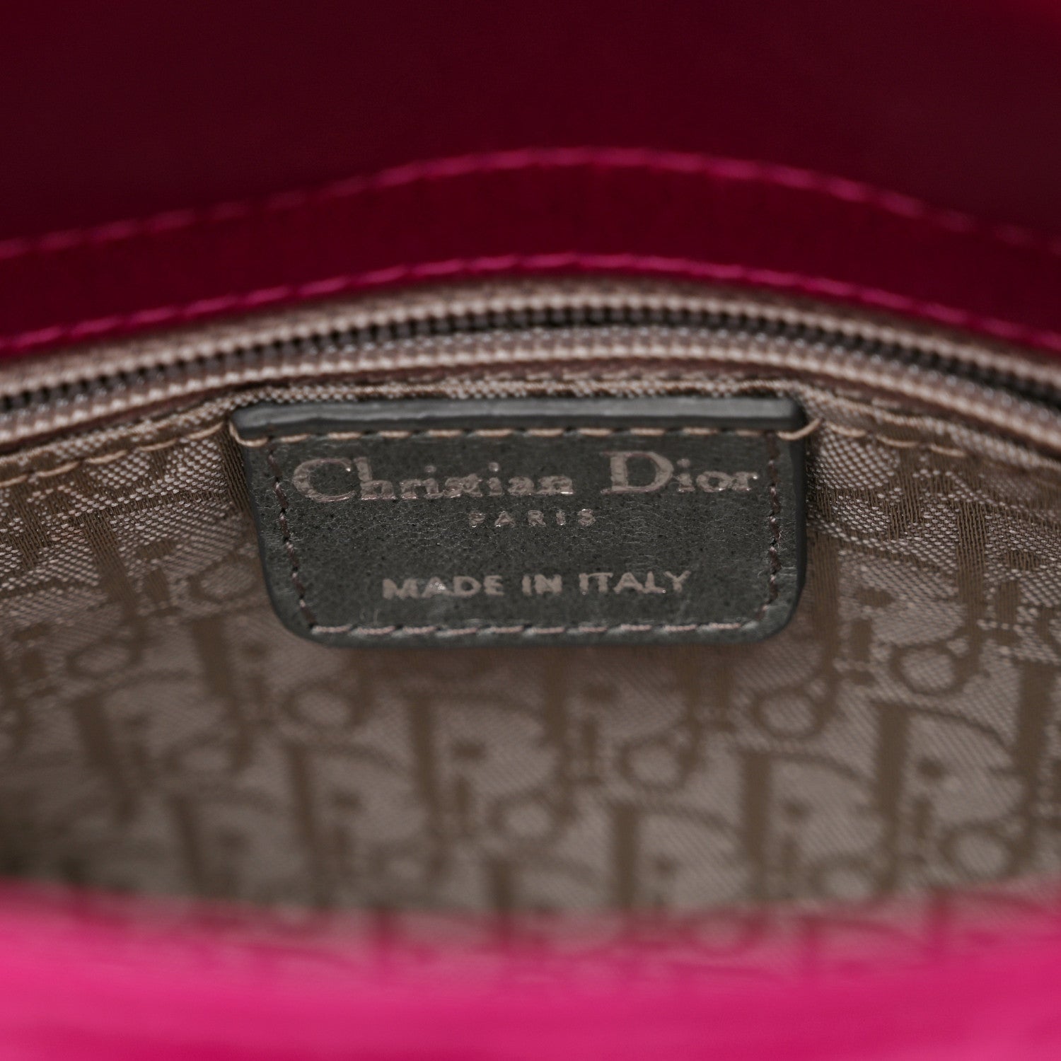 Christian Dior Satin Cannage Mini Lady Dior Pink 6 of 10