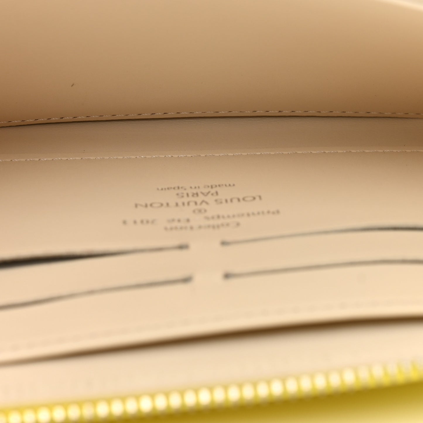 Damier Facette Zippy Wallet Yellow