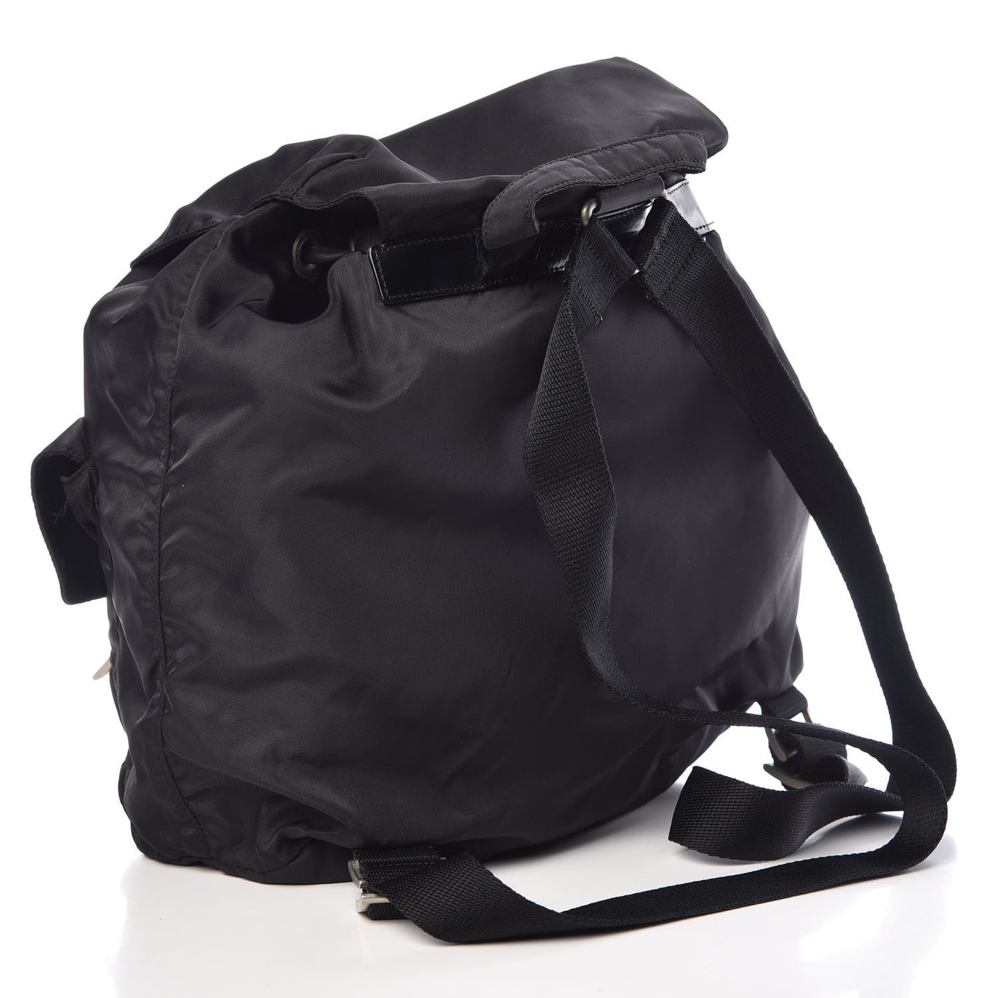 Nylon Vela Medium Backpack Black