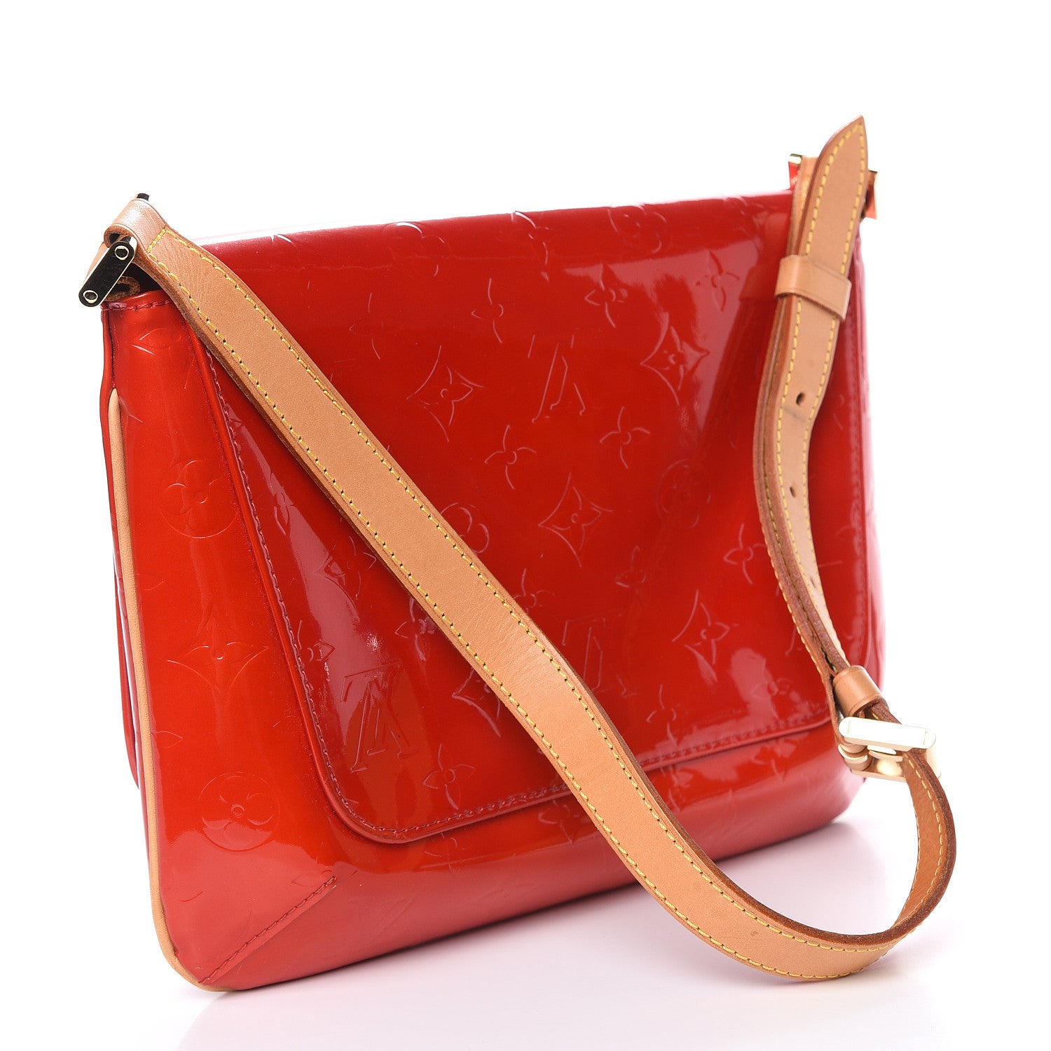 Louis Vuitton Vernis Thompson Street Rouge 3 of 13