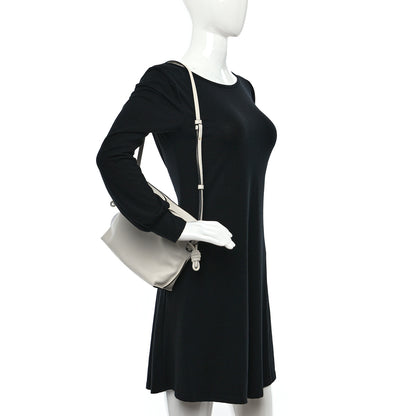 Loewe Calfskin Mini Flamenco Knot Clutch Angora 2 of 9