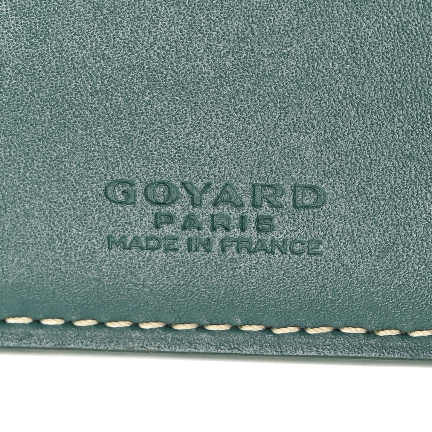 Goyardine Bi-Fold Victoire PM Wallet Green