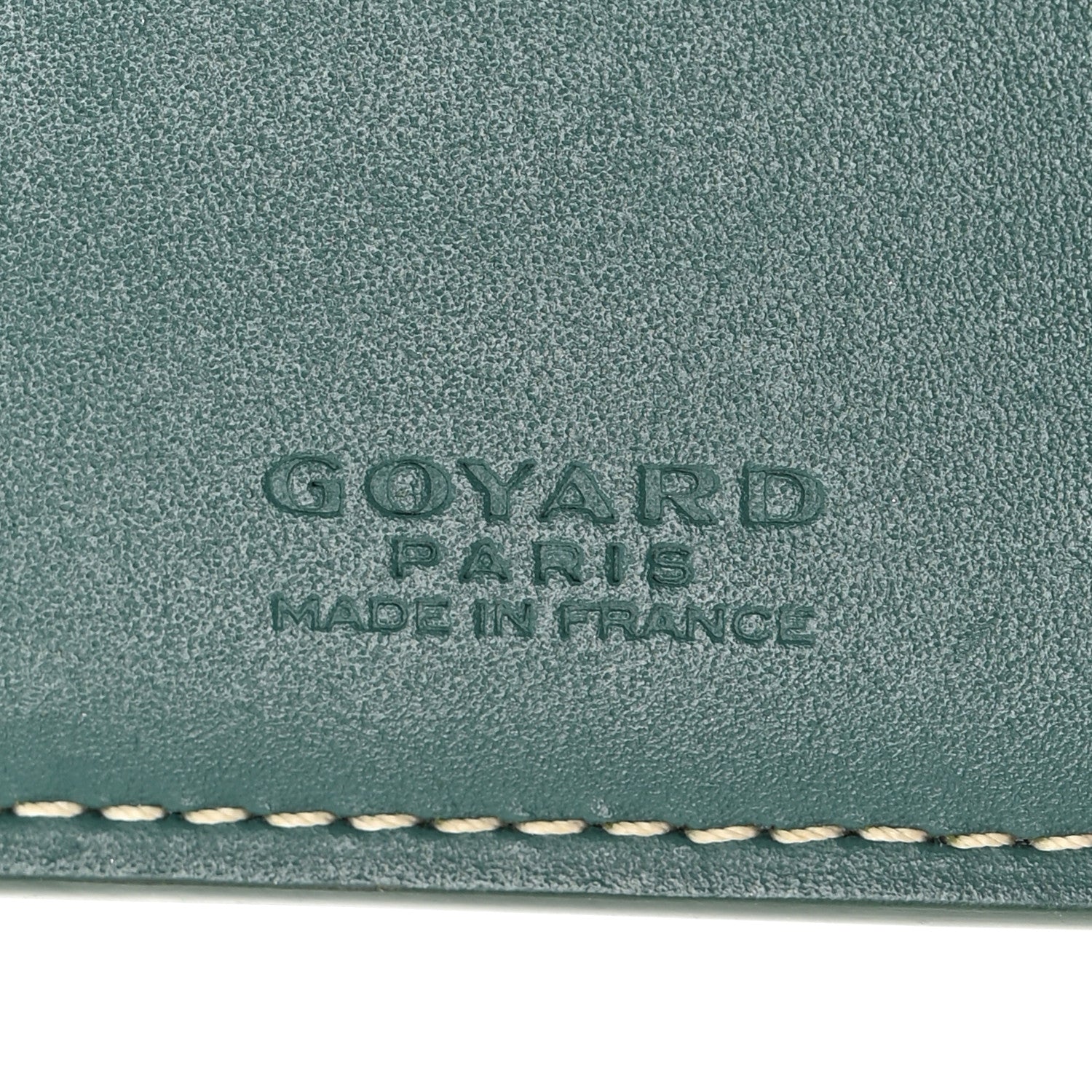 Goyard Goyardine Bi-Fold Victoire PM Wallet Green 6 of 11