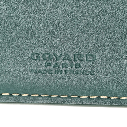 Goyard Goyardine Bi-Fold Victoire PM Wallet Green 6 of 11