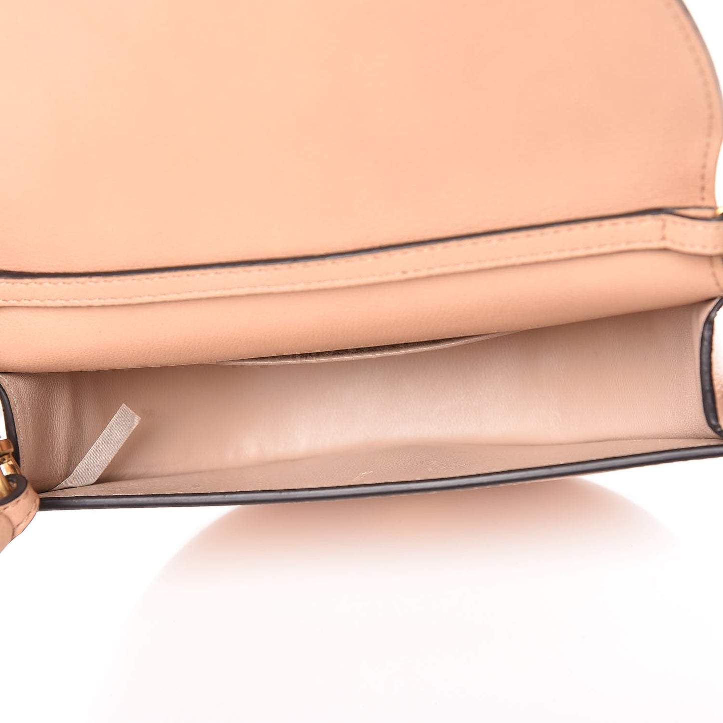 Suede Calfskin Constellation Studded Small Nile Bracelet Minaudiere Bag Blush Nude