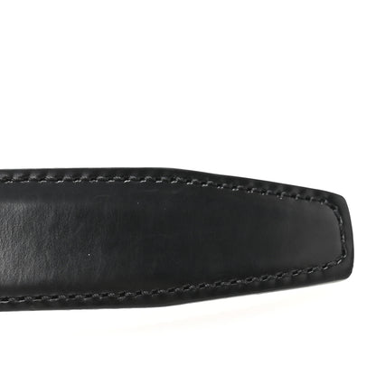 Celine Taurillon Calfskin Medium 25mm Triomphe Belt 90 36 Black 7 of 9