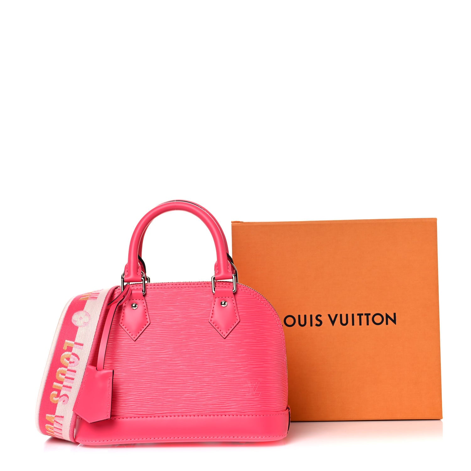 Louis Vuitton Epi Jacquard Alma BB Dragon Fruit 9 of 9