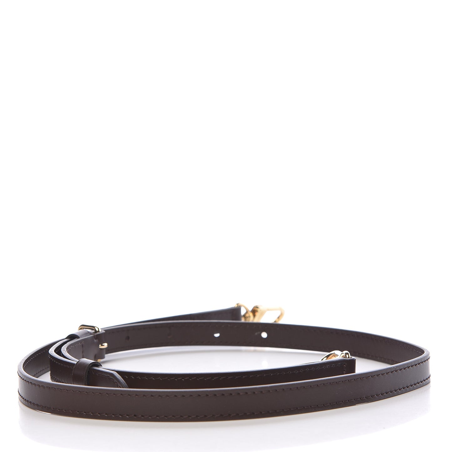 Calfskin 16mm Adjustable Shoulder Strap Brown