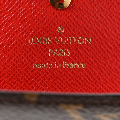 Louis Vuitton Monogram Sarah Multicartes Coquelicot 6 of 6