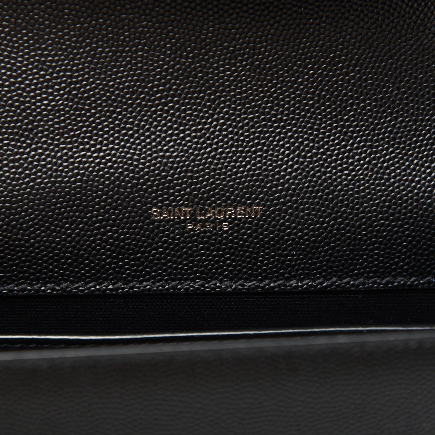 Saint Laurent Grain De Poudre Small Monogram Kate Satchel Black 8 of 16
