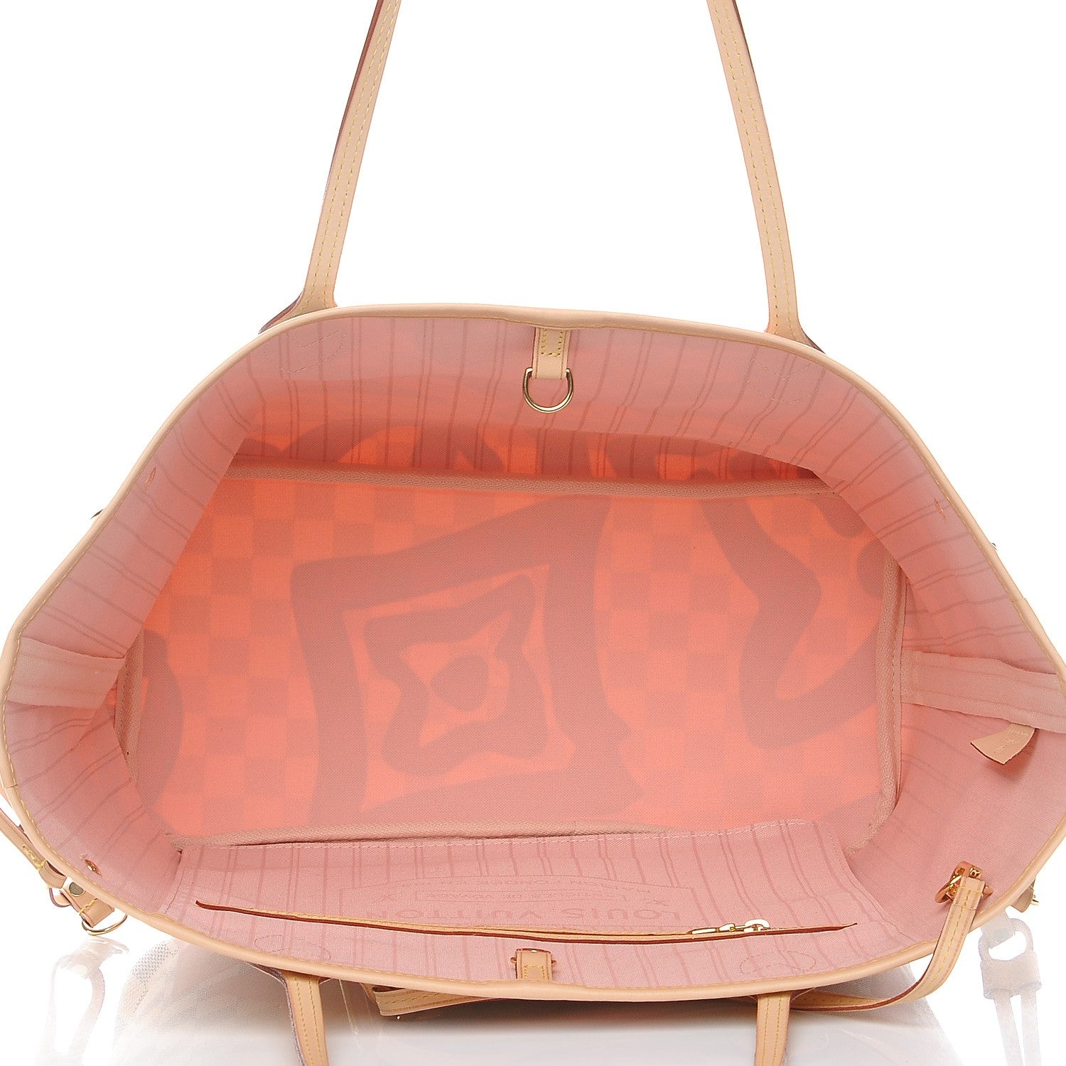 Louis Vuitton Damier Azur Tahitienne Neverfull MM 5 of 9
