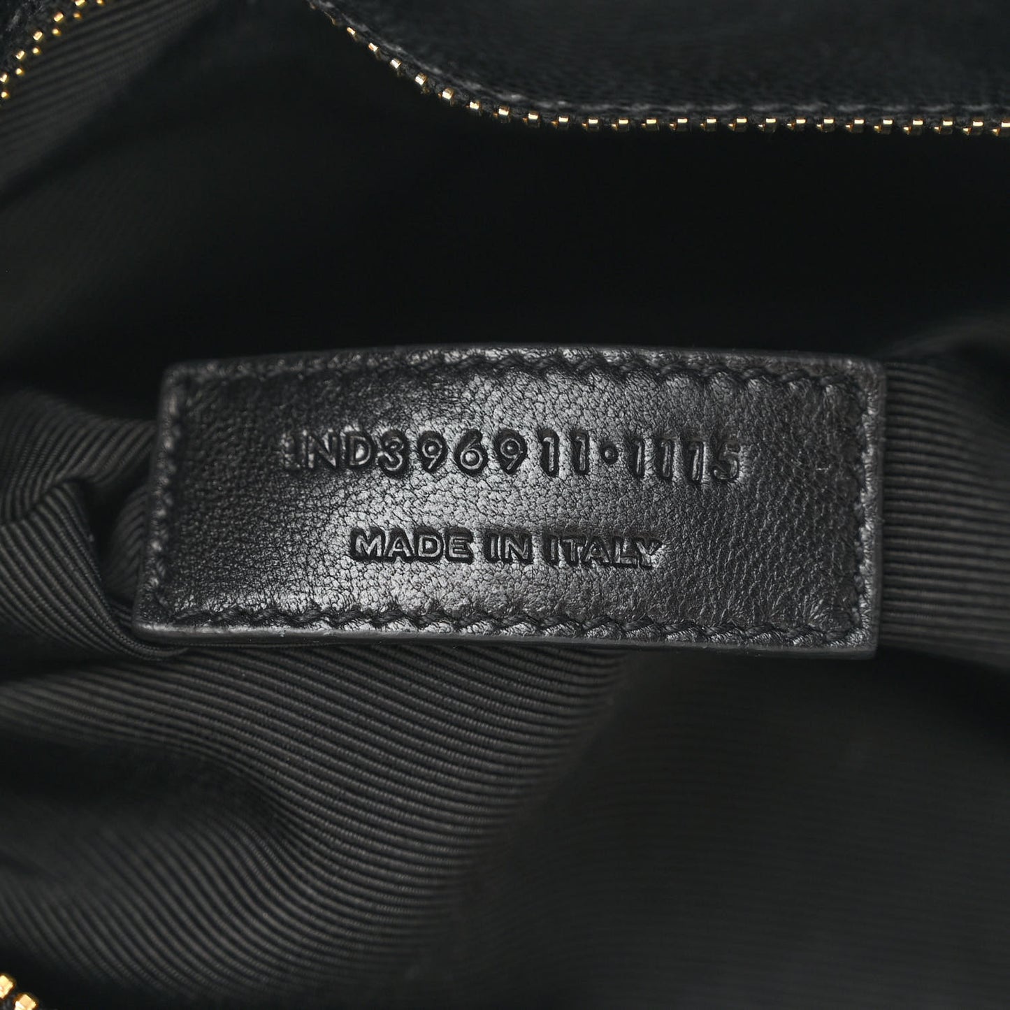 Grain De Poudre Matelasse Chevron Monogram Shopping Bag Black