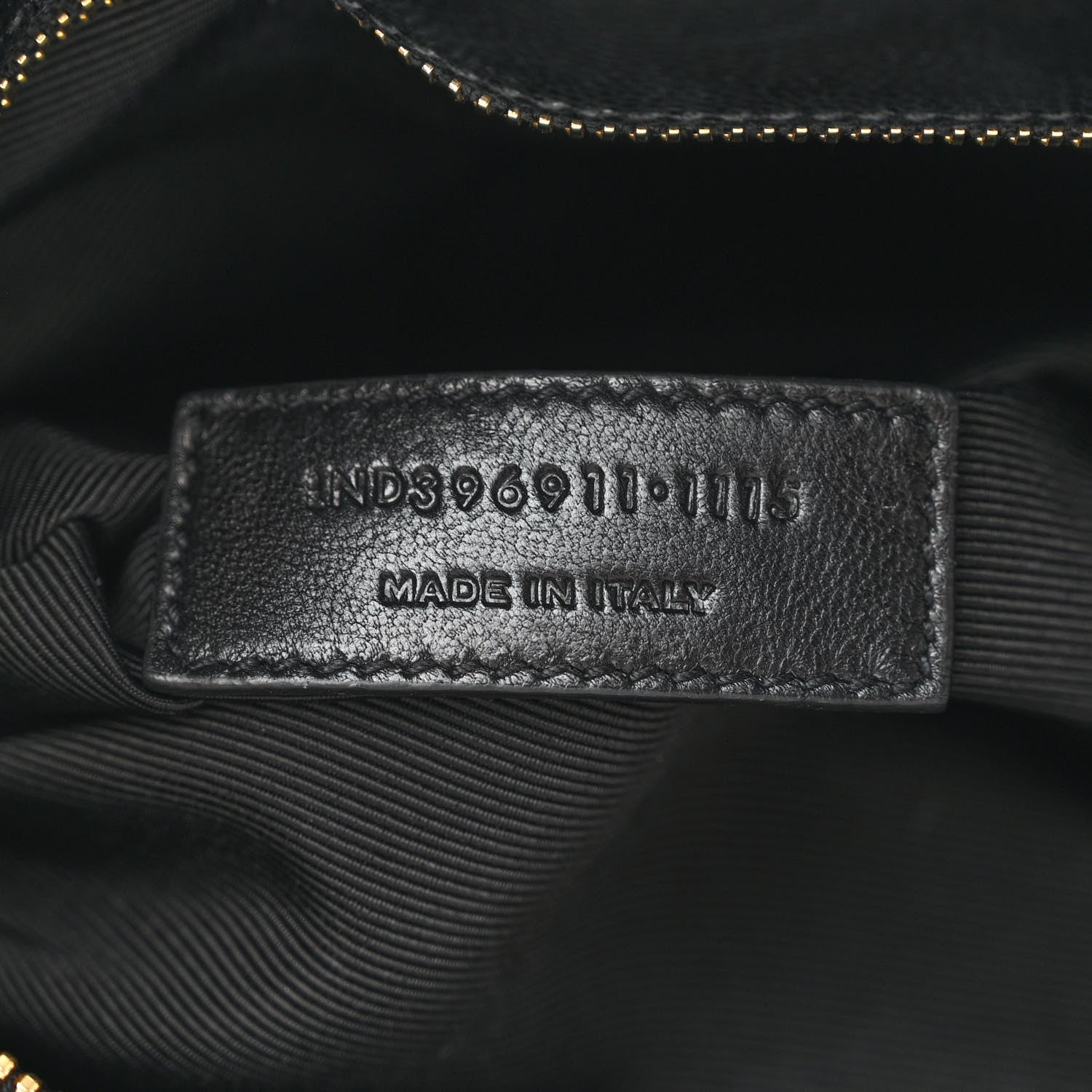 Saint Laurent Grain De Poudre Matelasse Chevron Monogram Shopping Bag Black 7 of 13