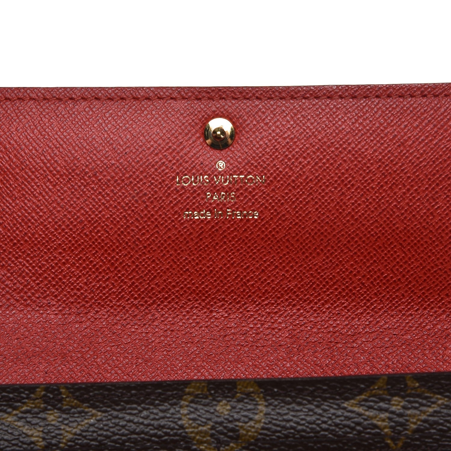 Louis Vuitton Monogram Groom Sarah Wallet 6 of 8