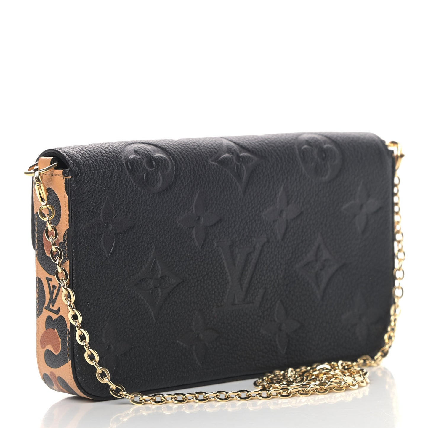 Empreinte Monogram Giant Wild At Heart Felicie Pochette Black