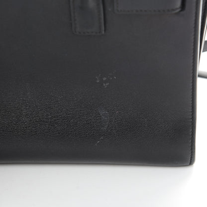 Saint Laurent Calfskin Nano Sac de Jour Black 17 of 19