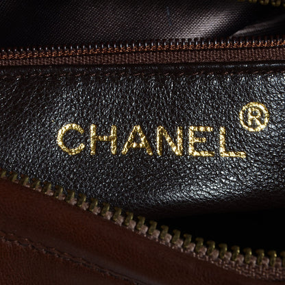 Chanel Quilted Lambskin Tassel Camera Case Brown 5 of 8