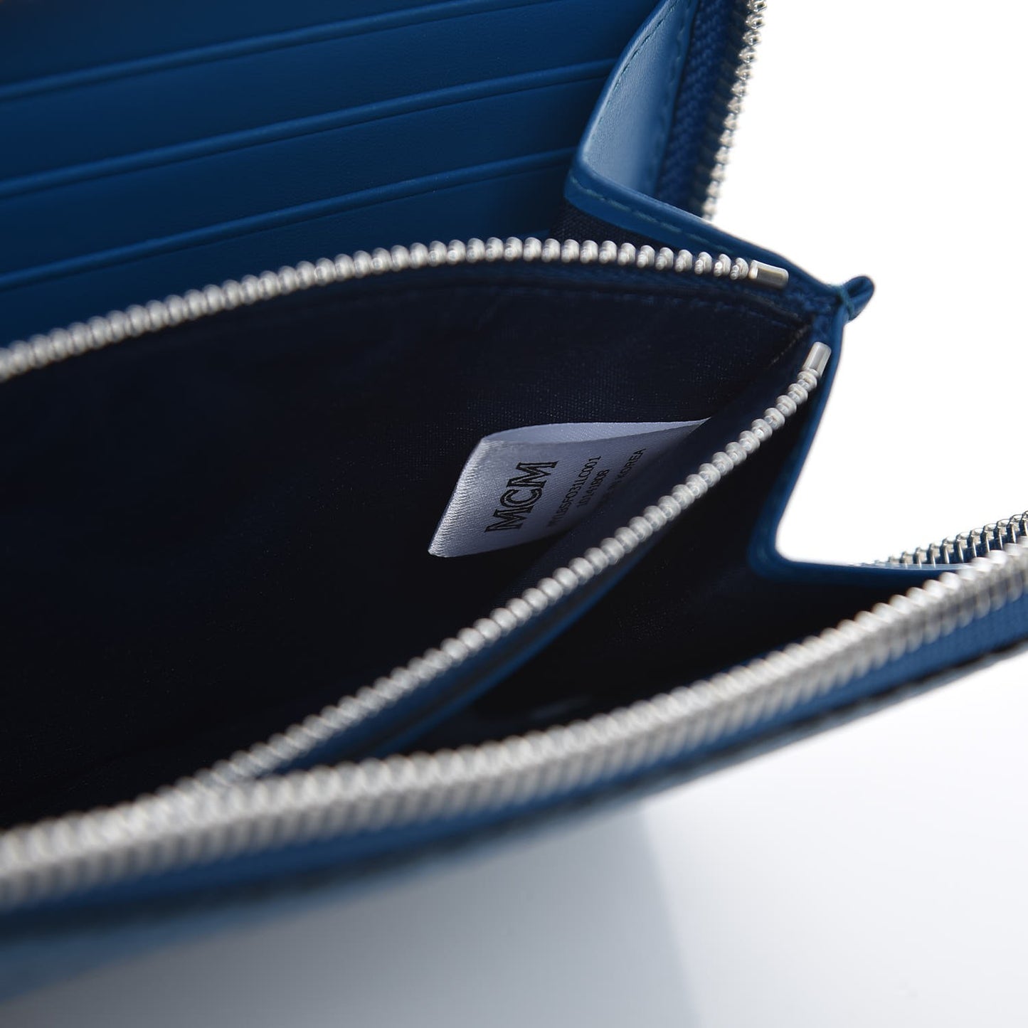 Visetos Large Zip Around Wallet Munich Blue