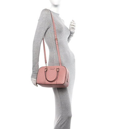 Gucci Soft Microguccissima Medium Crossbody Bag Soft Pink 2 of 10
