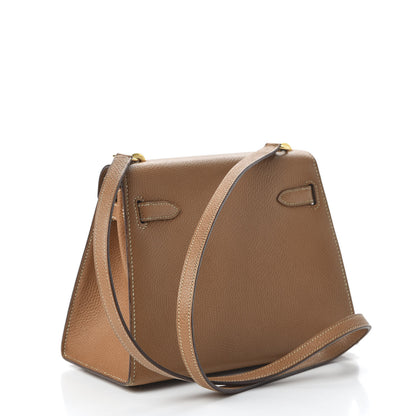 Hermes Courchevel Mini Kelly Sellier 20 Gold 3 of 9