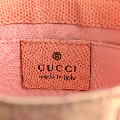 Gucci Metallic Monogram Lizard Jackie O Hobo Pink 6 of 12
