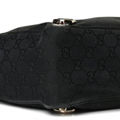 Gucci Monogram Small Abbey Tote Black 7 of 9