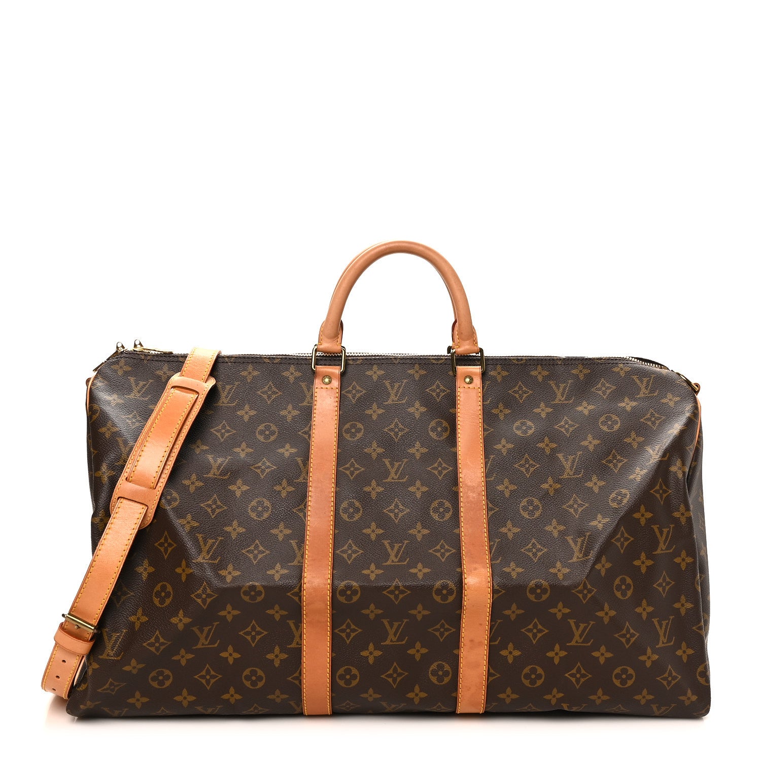 Louis Vuitton Monogram Keepall Bandouliere 55 1 of 9