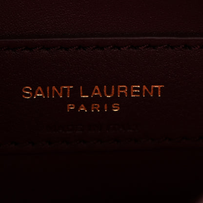 Saint Laurent Smooth Calfskin Small Le 5 A 7 Soft Hobo Rouge Legion 6 of 9