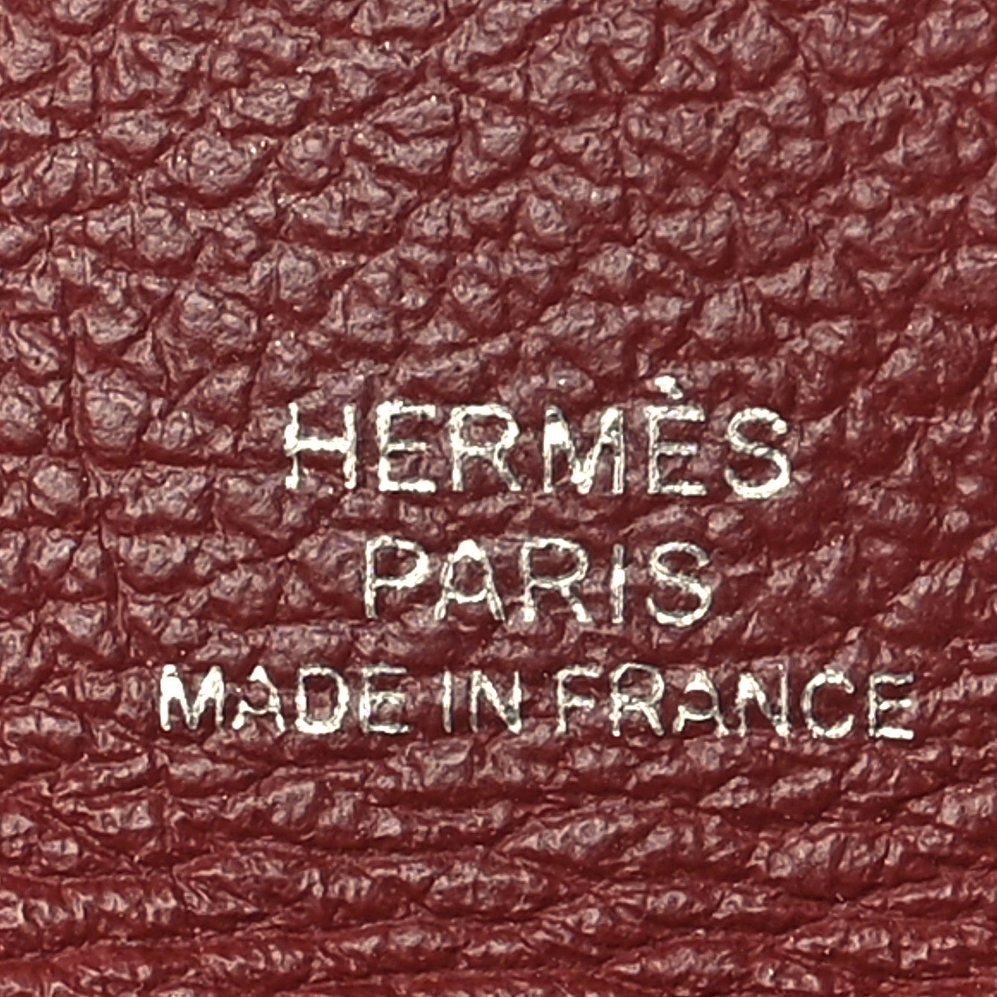 Hermes Evercolor Bastia Coin Purse Rouge Sellier Rouge H 6 of 7